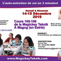 Cours 105 -Magickey Teknik  - Magog - FORMATION d'un week-end