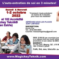 Cours 101 et 102 Version 2.0  -  le Samedi 1er et dimanche le 2 octobre 2022, Magog, QC.